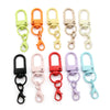 10pcs Random Mix Snap Lobster Clasp Hooks with Small Lobster Clasps For DIY Jewelry Making Dog Buckle Keychain Accessories