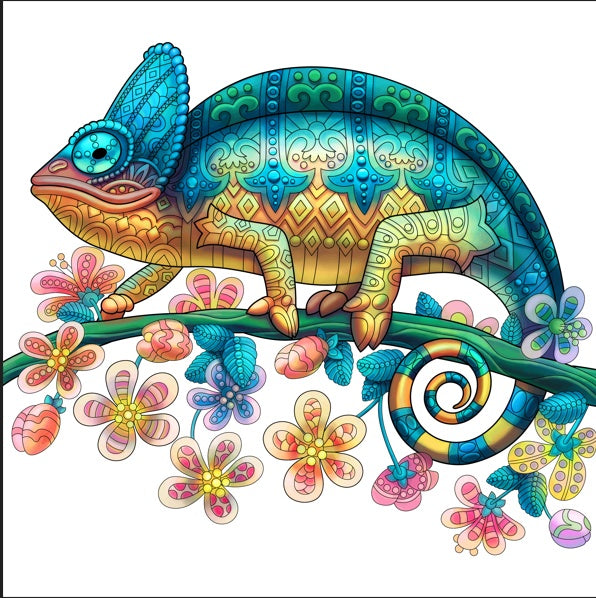 Jedes Stück ist ein tierförmiges Weihnachtsgeschenk. Bunte Elefantenschildkröte aus Holz.