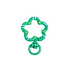 5Pcs/Lot Swivel Flower Shape Snap Hook Trigger Clips Buckles For DIY Keychain Lobster Clasp Hooks Necklace Jewelry Supplies