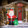 6ft Gift Santa Claus 4 LED Lights Christmas Inflatable Decoration