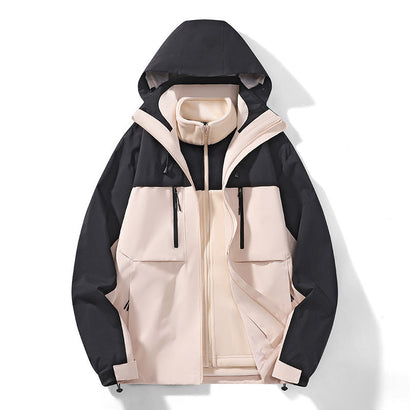 unisex Three-in-one Spring And Autumn Windproof Waterproof
