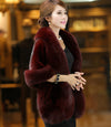 Women's Fur Talma Fur Warm Rabbit Fur Coat