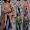 Autumn And Winter Long Thick Sweater Cardigan For Women