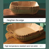 100 Stück Air Fryer Papier Ölbeständiges Isolationspapier Tablett Einweg Antihaft-Backunterlage Praktische und langlebige Air Fryer Square 