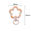 5Pcs/Lot Swivel Flower Shape Snap Hook Trigger Clips Buckles For DIY Keychain Lobster Clasp Hooks Necklace Jewelry Supplies