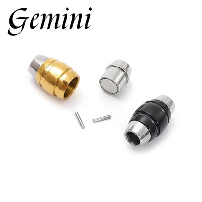 5Pcs 316L Stainless Steel Magnetic Clasps 5mm for Anti-static Silicone Bracelet Accessories DIY Jewellery Making Supplies