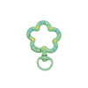 5Pcs/Lot Swivel Flower Shape Snap Hook Trigger Clips Buckles For DIY Keychain Lobster Clasp Hooks Necklace Jewelry Supplies