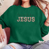 Love Like Jesus Women's Oversized Sweatshirt - Faith-Inspired Casual Top