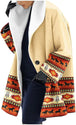 Mid-length Fall And Winter Lapels Loose Casual Hooded Coat