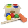 Wooden Hammer Ball Bench Toy Set with Box Case