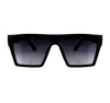 Unisex Retro Square Sunglasses - Free Size, Metal Frame & Glass Lenses, Casual Style