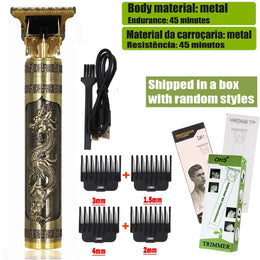 Tondeuse Dragon Vintage T9 Cordless Professional Hair Clippers Electric Trimmers For Men Clipper hair cutting machine Shaver