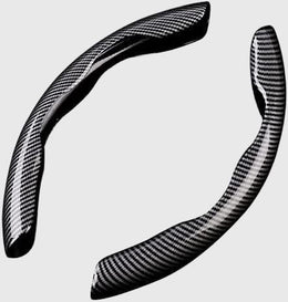 New Carbon Fiber ABS Steering Wheel Grip Cover for Cars