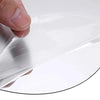 Oval Shape Mirror Stickers for Wall - Unbreakable Plastic (Pack of 2)