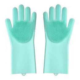 Magic Silicone Cleaning Gloves - Heat-Resistant Multipurpose Scrubbing Gloves