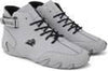 Men's Stylish Casual Shoes - Grey Synthetic with Airmix Sole