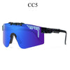 Pit Viper Sonnenbrille für Erwachsene, UV400, für Herren und Damen, für Erwachsene, Outdoor-Brillen, Sport-Baseballbrille, MTB-Sonnenbrille 