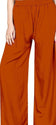 Women's Solid Rayon Palazzo - Orange, Casual Comfort (Pack of 10)