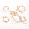 European And American Ins Cool Style Simple Retro Trendy Wave Open Ring