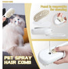 Steam Brush for Dog and Cat - Steamy Brush for Pets