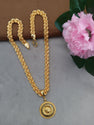 Luxurious Men's Gold Plated Pendant With Chain Vol 2