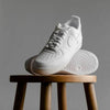 Men's Casual Shoes - White Synthetic with TPR Sole