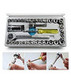 Multipurpose 40 in 1 Screwdriver Socket Set and Bit Tool Kit