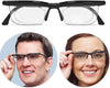 Flex Focus Adjustable Reading Glasses - Transparent, Customizable Magnification