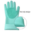 Magic Silicone Cleaning Gloves - Heat-Resistant Multipurpose Scrubbing Gloves