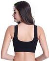 Women's Cotton Solid Non-Padded Air Bra (Pack of 3) - Multicolor, Full Coverage