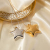 New 18K Gold-plated Necklace Jewelry Stainless Steel Five-pointed Star