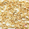 14K Gold Filled Spring Ring Clasps Hooks Bulk Wholesale Supplies for Bracelets Necklace Making Handmade Jewelry Findings