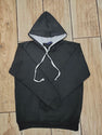 Tom Scott Cotton Fleece Solid Full Sleeves Hoodie - Black