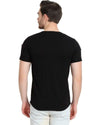 Cotton Blend Solid Half Sleeves Stylish Neck Mens T-Shirt Pack Of 3