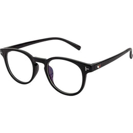 Unisex Clear Black Cat-eye Sunglass
