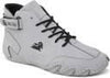 Men's Stylish Casual Shoes - Grey Synthetic with Airmix Sole