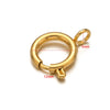 10pcs Stainless Steel Round Spring Ring Clasps Necklace Connectors for DIY Jewelry Bracelet Making Earrings Accessories 5-12mm