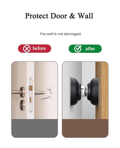 Magnetic Door Stoppers Stainless Steel Door Stops for Wall and Floor Mounting