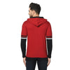 Cotton Color Block  Full Sleeves Hoodie