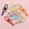 10pcs Random Mix Snap Lobster Clasp Hooks with Small Lobster Clasps For DIY Jewelry Making Dog Buckle Keychain Accessories