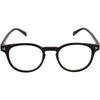Unisex Clear Black Cat-eye Sunglass