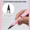 Everlasting Inkless Pencils Portable Reusable and Erasable Metal Writing Pens (Pack of 2) - Multicolor