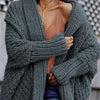 Autumn And Winter Long Thick Sweater Cardigan For Women