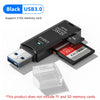 2 in 1 USB 3.0 Kartenleser Micro TF SD Kartenleser USB Adapter High Speed ​​Kartenleser TF Speicherkarte für PC Laptop Zubehör 