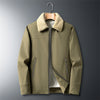 Men's Coat New Casual Fleece Jacket Stand Collar