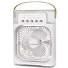 Portable 3 In 1 Fan AIr Conditioner Household Small Air Cooler LED Night Lights Humidifier Air Adjustment Home Fans Dropshipping