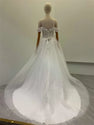 Custom Made Royal Muse High Quality Off Shoulder Wedding Dress Beading Lace Aline Gown