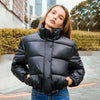 New Bread Coat Winter Warm Stand Collar Short Coat Y2K Cotton Jacket Womens Clothing