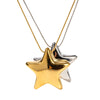 New 18K Gold-plated Necklace Jewelry Stainless Steel Five-pointed Star
