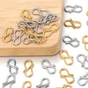 30pcs/Lot 7x13mm Chic Letter S Buckle Clasps DIY Necklace Gold Plated Stainless Steel Clasp Hooks Connectors for Jewelry Making
